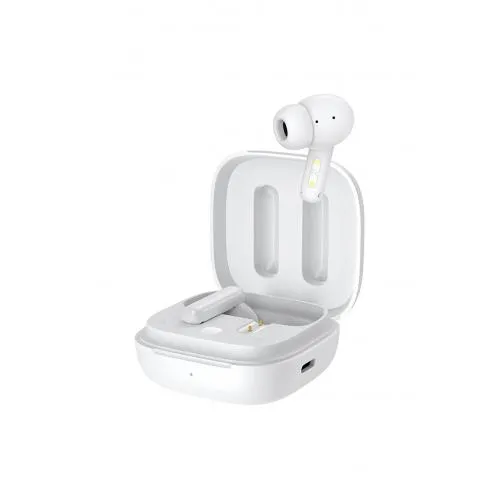 T13 Anc 4 Mikrofon Bluetooth 5.3 Kablosuz Kulaklık Beyaz Aktif Gürültü Engelleyici